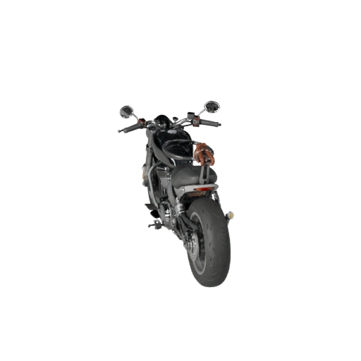 Modello 3D di Moto da Crociera Pronto per il Gioco per Uso in Tempo Reale