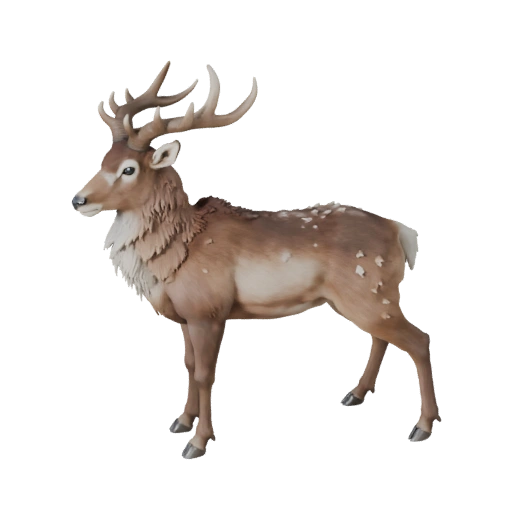 Antilope 3D-Modell für Unity - Spielfertiges Asset, FBX | Lizenzfrei