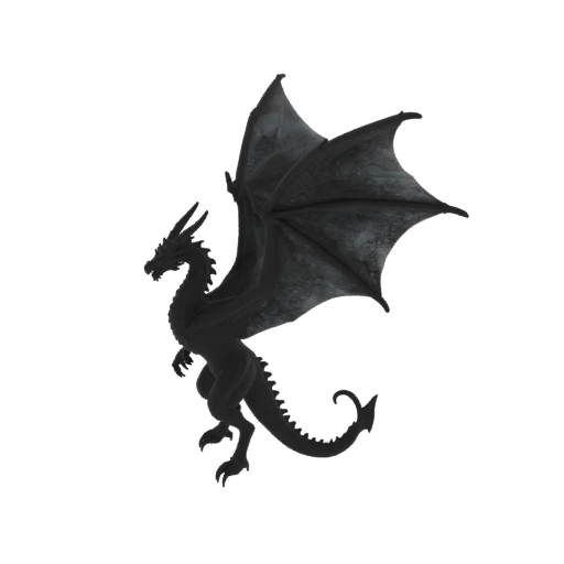 Dragon Guerrier Fantasy Miniature STL - Envergure
