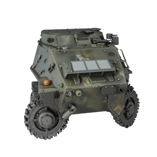 Modelo 3D Ifv de Alto Poligonaje para Renders de Estudio Activo PBR