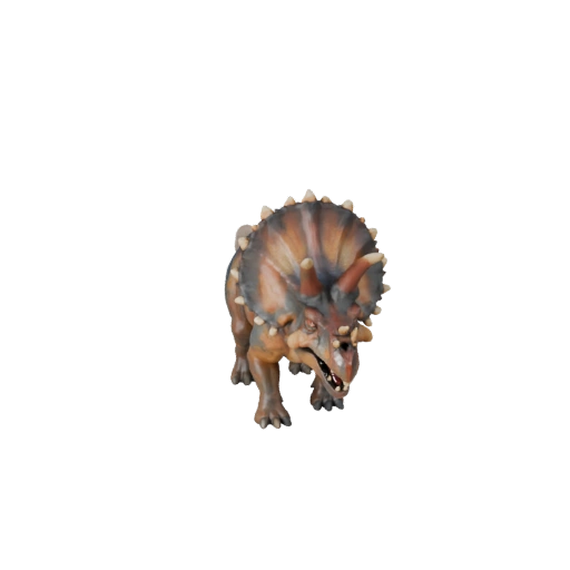 Hohes Poly Triceratops 3D-Modell - Detailliertes STL-Asset zum Drucken