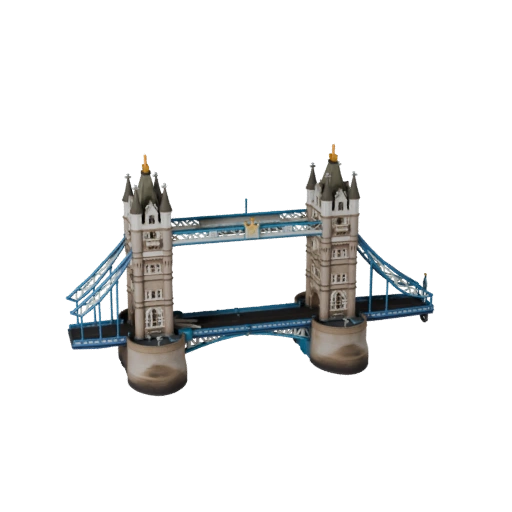 Tower Bridge 3D Modell - Realistisches Archviz Asset für Architektur