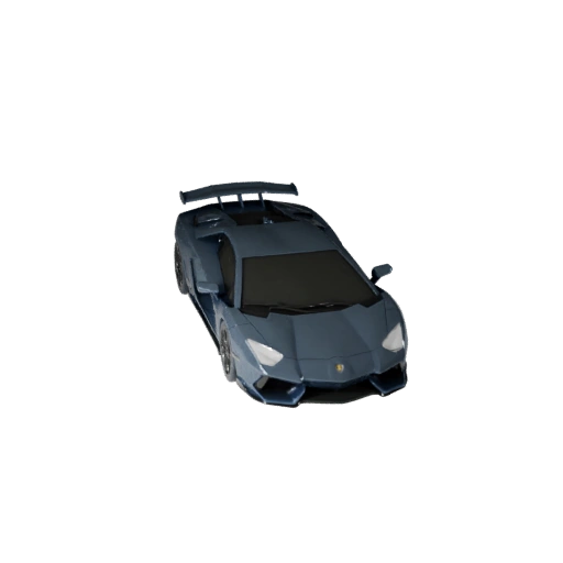 Druckbares Lamborghini-inspiriertes Supersportwagen-STL-3D-Modell für