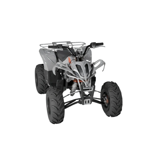 Spielbereites ATV Quad Bike 3D Modell für Echtzeitnutzung