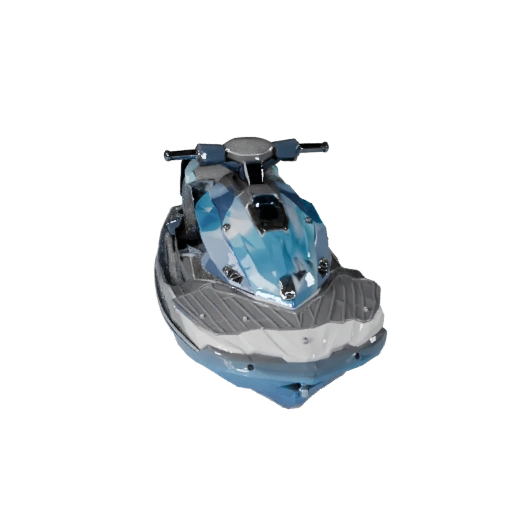 نموذج ثلاثي الأبعاد لجت سكي عالي الدقة لعروض الاستوديو PBR Asset
