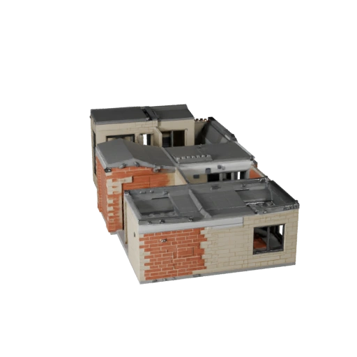 Kit de Apartamento Modular Imprimible STL Modelo 3D - Escala de Activo