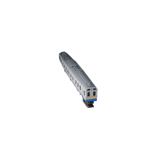 3D модель маглев поезда для Blender и игр - Реалистичный PBR