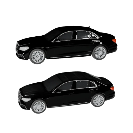 Druckbare Luxuslimousine STL 3D-Modell für Sammlerstücke & (Legacy)