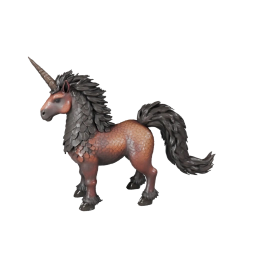 Einhorn 3D Modell für Unity - Spielfertiges Asset, FBX | Lizenzfrei
