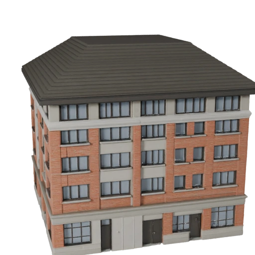 Strandhaus 3D-Modell – Realistisches Archviz-Asset für Architektur