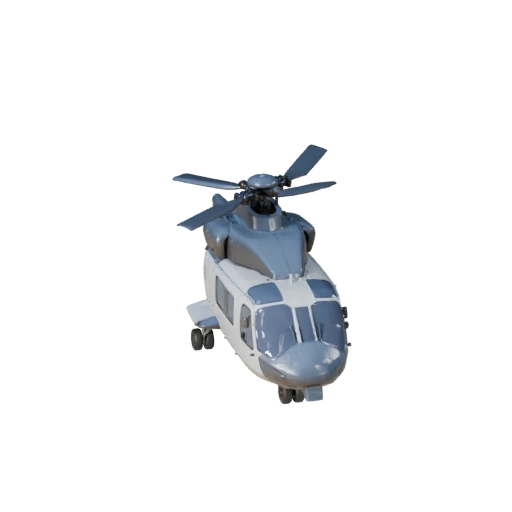 Modello 3D Elicottero da Carico per Unreal Engine - Pronto per il Gioco