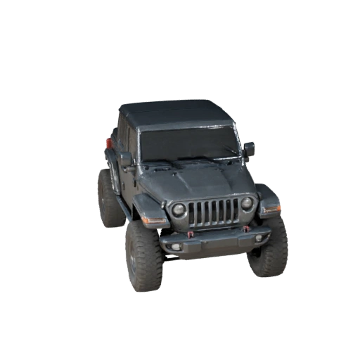 Jeep-inspirierter Geländewagen 3D-Modell für Blender - Rendern