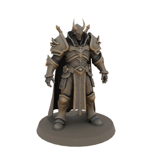 Dunkle Fantasie Gravebound Vampir Lord Miniatur STL