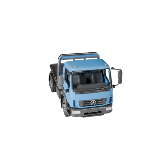 نموذج شاحنة سحب ثلاثي الأبعاد لـ Blender والألعاب - أصل PBR