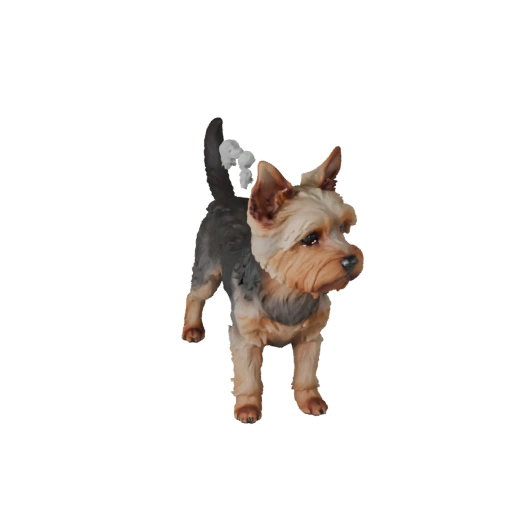 Modèle 3D réaliste de chien Yorkshire Terrier - Actif PBR pour | PBR