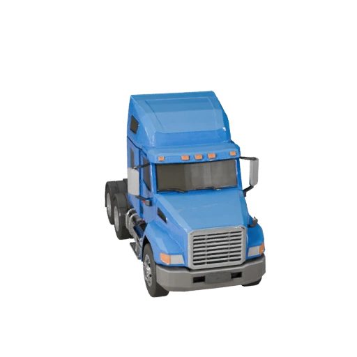 Low Poly Sattelzug 3D-Modell für Unity & Unreal PBR-Asset (Legacy)