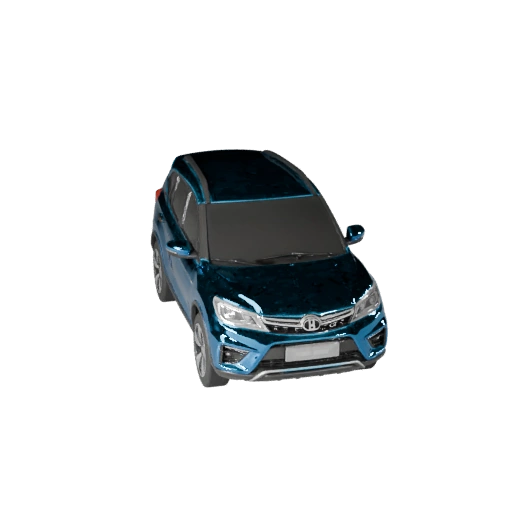 Familien SUV 3D Modell für Unity - Low Poly Game Asset (Legacy)