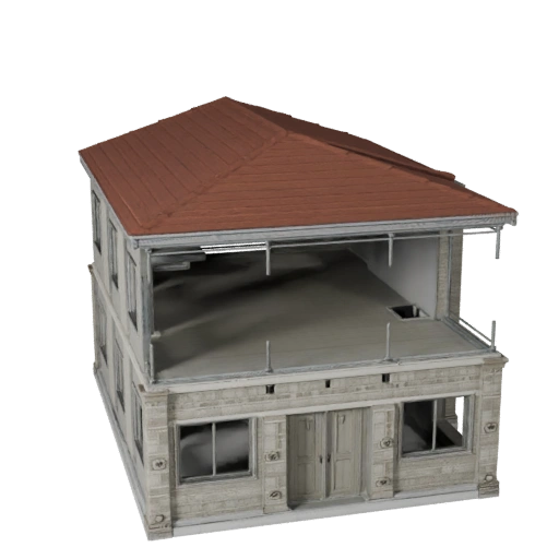 Maquette 3D de Kit de Toiture Modulaire pour Blender - Atout de Rendu