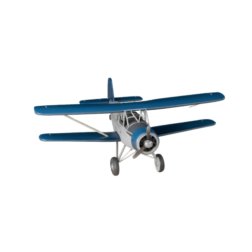 Oldtimer-Wasserflugzeug 3D-Modell für Unreal Engine - Spielbereit