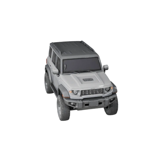 Utility SUV 3D Modell für Unreal Engine - Spielbereites Asset