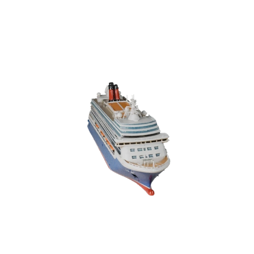 Modelo 3D de Crucero para Blender y Juegos - PBR Realista