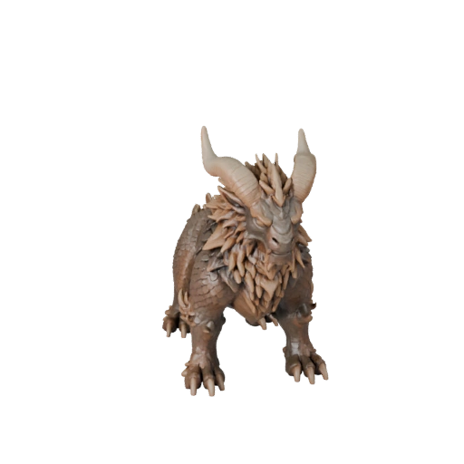 Modèle 3D de Griffon Haute Poly - Atout STL Détaillé pour Impression