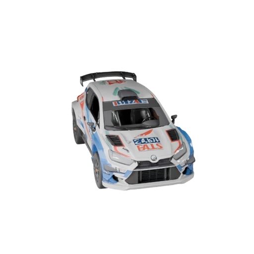 Modèle 3D STL de Voiture de Rallye Imprimable - Affichage et Objets de Collection (Legacy)