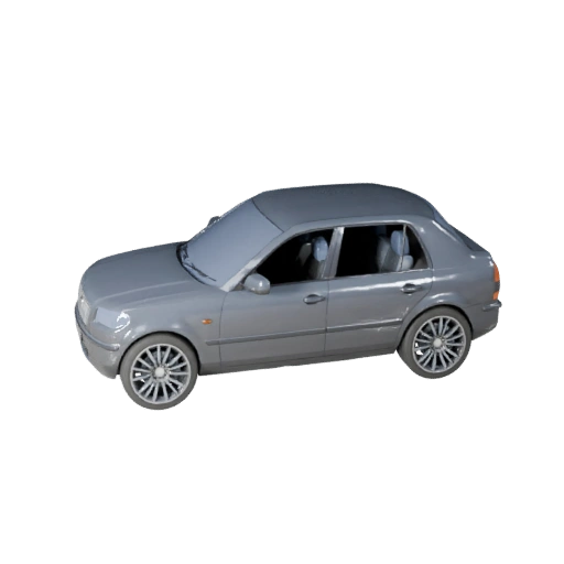 Modelo 3D de Limo para Unidad - Activo PBR de Bajo Poligonal