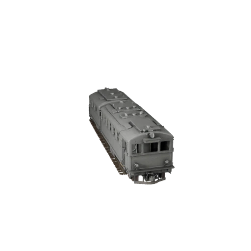 Locomotiva a vapore 3D Model per Unity - Low Poly Game Asset