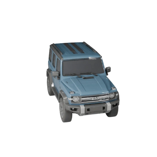 Utility SUV 3D Modell für Unity - Low Poly Game Asset (Legacy)