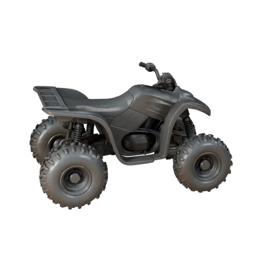 Modello 3D Stampabile Atv Quad Bike STL per Collezionabili &