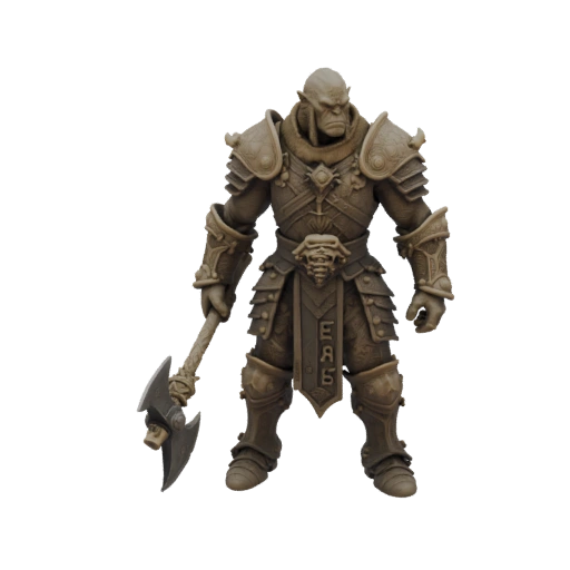 Pack STL d'Ennemi Orque Ancien Fantasy