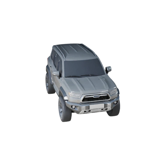 Futuristischer SUV 3D Modell für Blender - Realistisches PBR