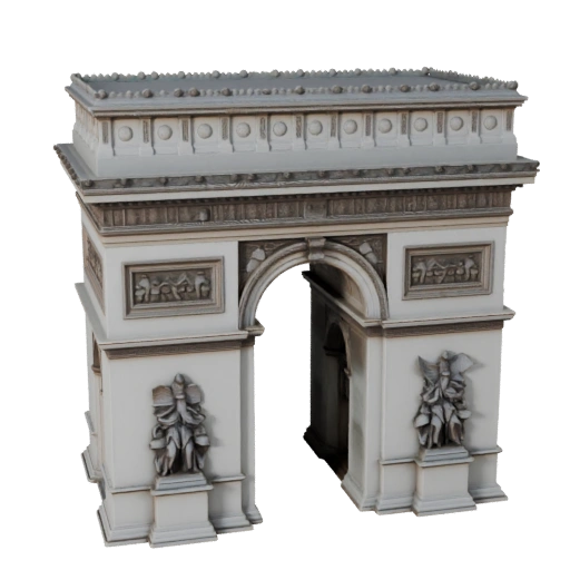 Arc de Triomphe 3D-Modell für Unreal - Echtzeit-Asset