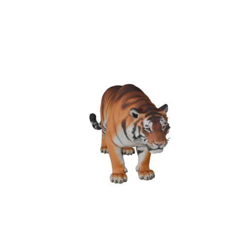 Siberischer Tiger 3D-Modell für Unity - Spielfertiges Asset, FBX | PBR