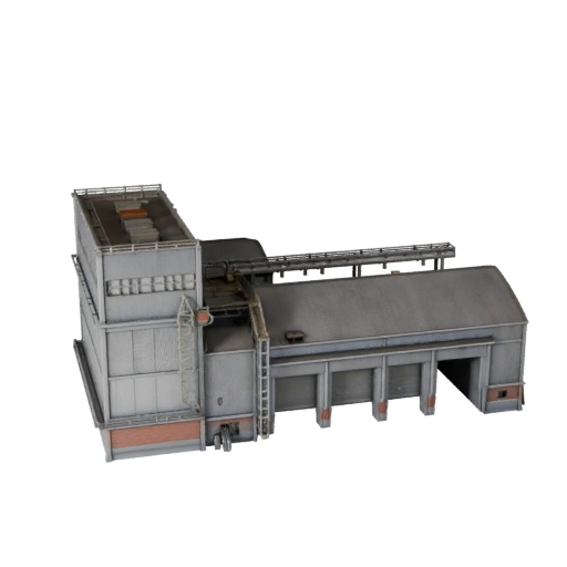 Stahlwerk 3D-Modell für Unreal - Realtime UE Asset