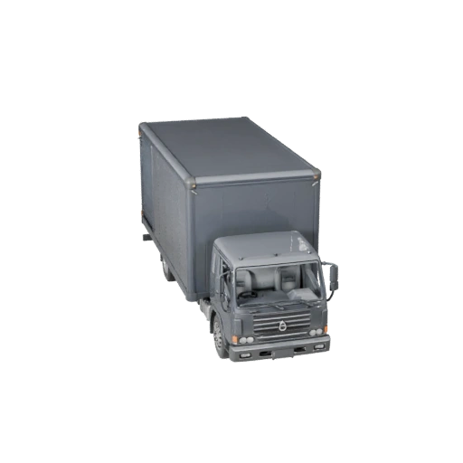 Camion Frigorifero 3D Model per Unreal Engine - Gioco