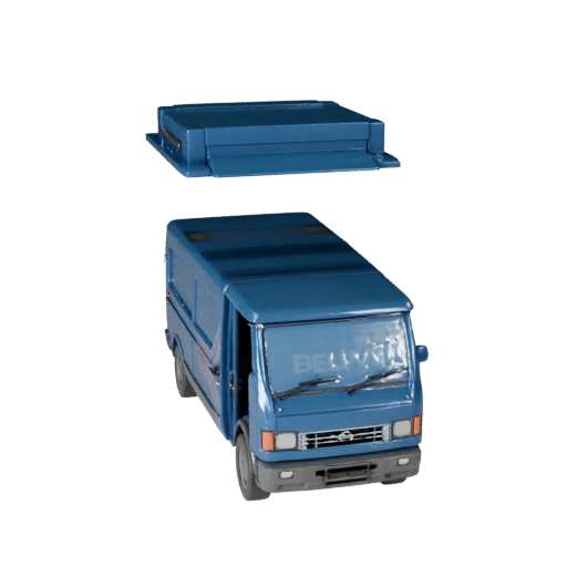 Druckbarer Lieferwagen STL 3D-Modell für Sammlerstücke & (Legacy)