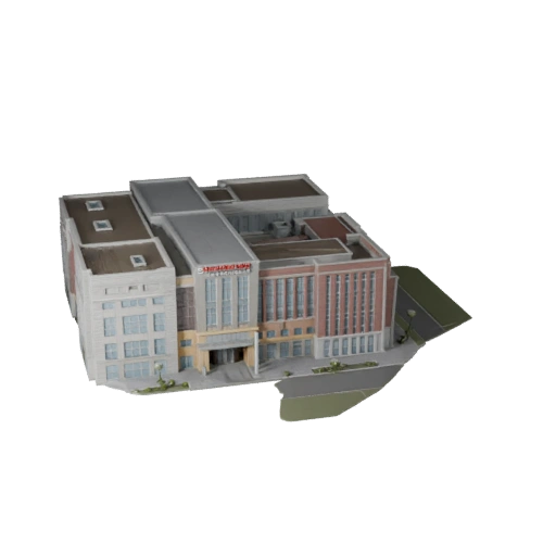 3D-Modell eines Einkaufszentrums für Unreal - Echtzeit-Asset