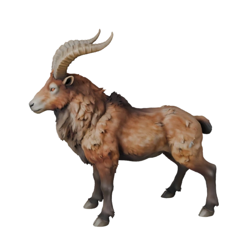 Modelo 3D de Gacela para Blender - Asset PBR con Texturas | PBR