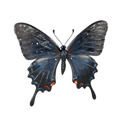 Modèle 3D Papillon Porte-Queue pour Unity - Actif prêt pour le jeu, FBX