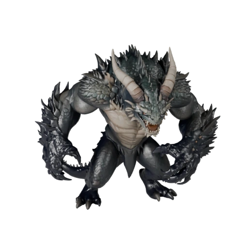 Modelo 3D Kraken Realista - Recurso PBR Rigged para Juegos | PBR