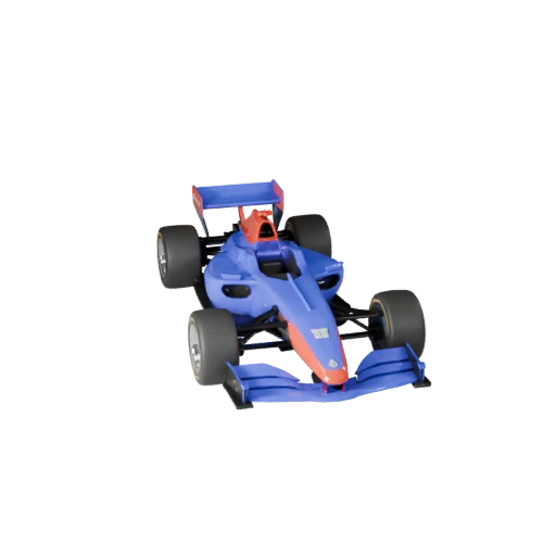 Modèle 3D de Voiture de Formule Haute Poly pour Rendu Studio - PBR (Legacy)