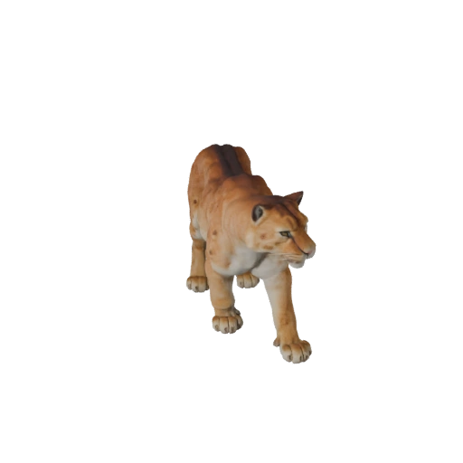 Puma 3D Modell für Blender - PBR Asset mit Texturen | Lizenzfrei