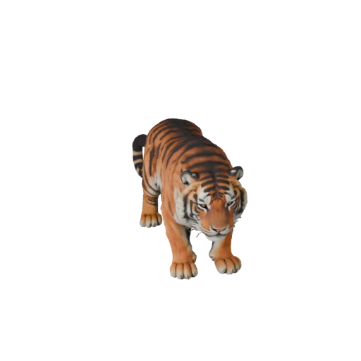 Hohes Poly Siberischer Tiger 3D Modell - Detailliertes STL-Asset für den Druck
