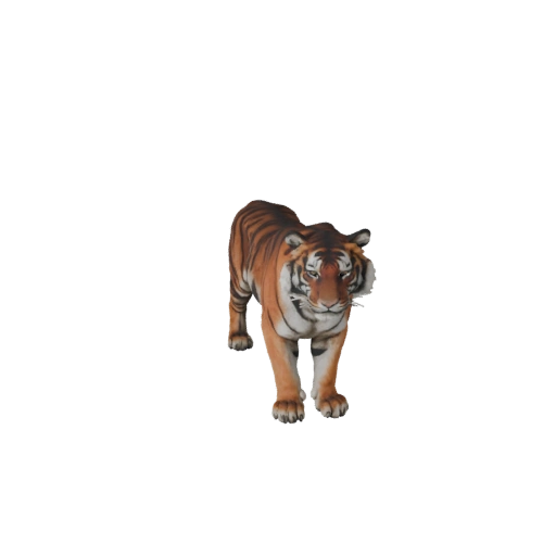Modelo 3D Realista de Tigre de Bengala - Asset PBR Rigged para Jogos
