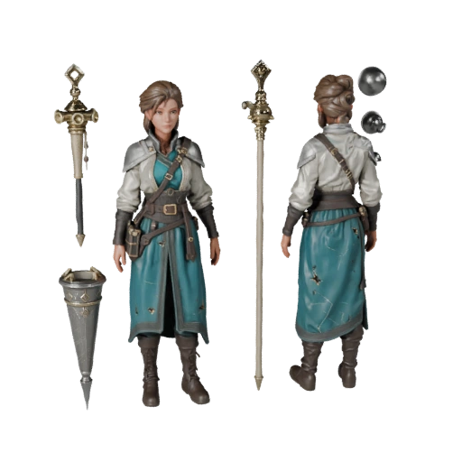 Modello Personaggio Commerciante NPC Fantasy - Rigging