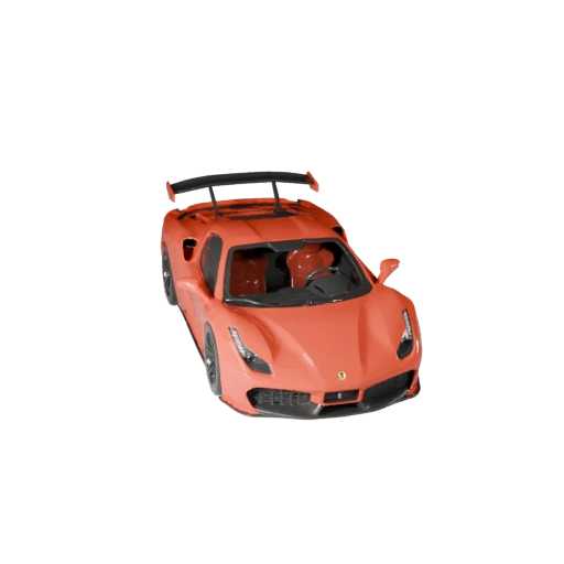 Voiture de sport inspirée de Ferrari 3D Model pour Unity - Temps réel