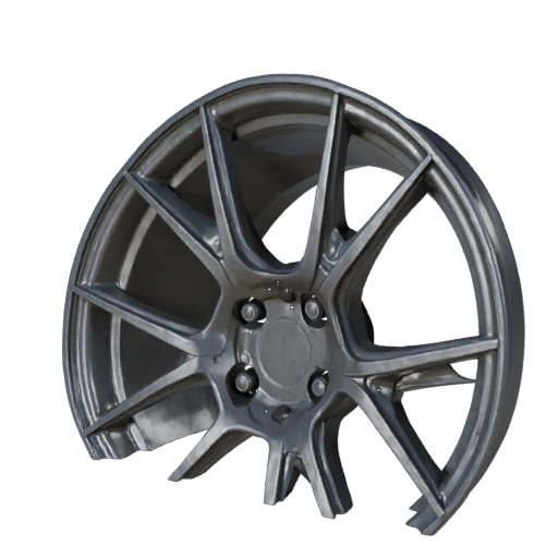 Hohe Poly Autoreifen 3D-Modell für Studio-Renderings PBR-Asset