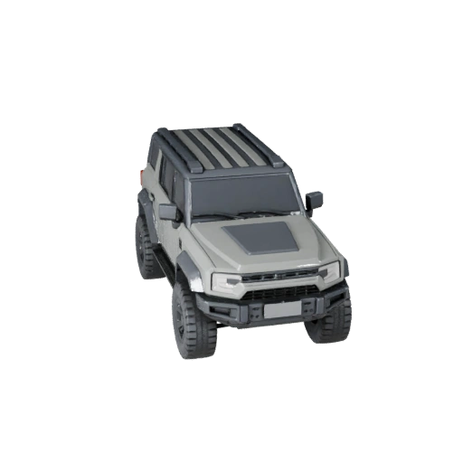 Druckbarer futuristischer SUV STL 3D-Modell für Sammlerstücke &